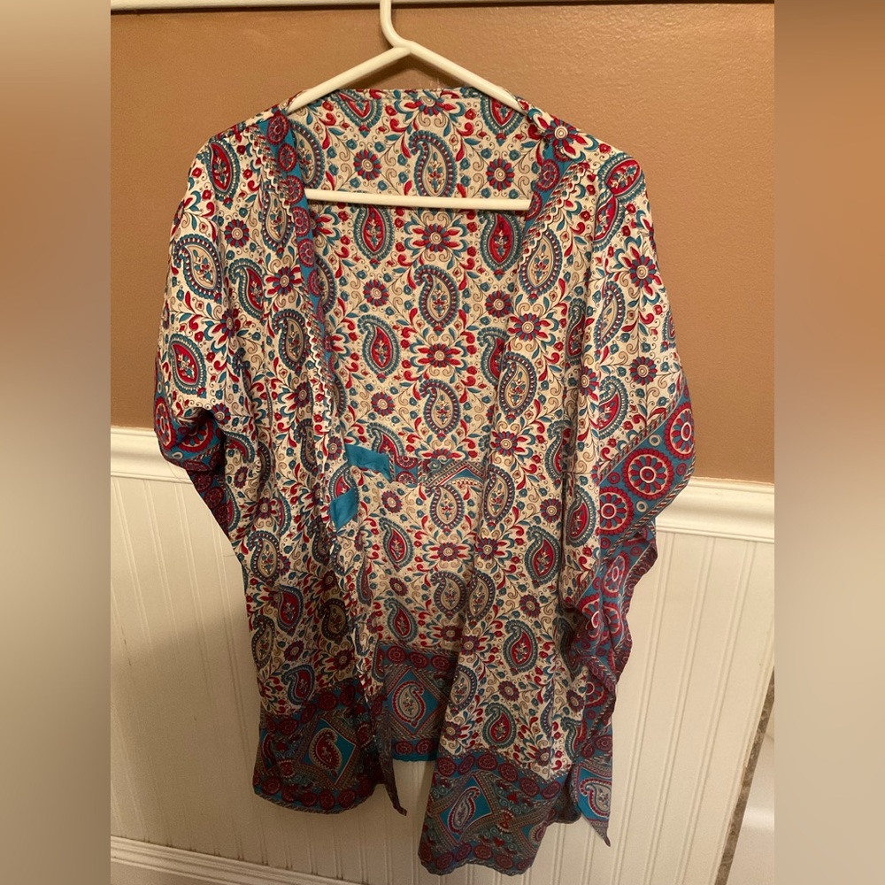 Cambodian kimono top